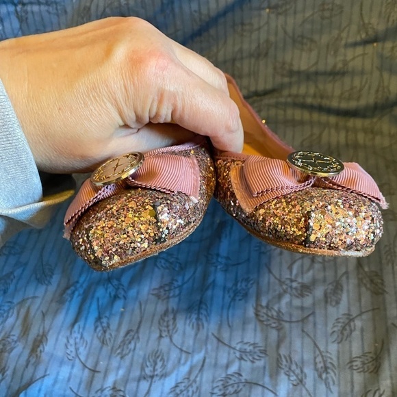 Kate Spade New York glitter ballet flats in lavender 7.5 - Picture 9 of 9